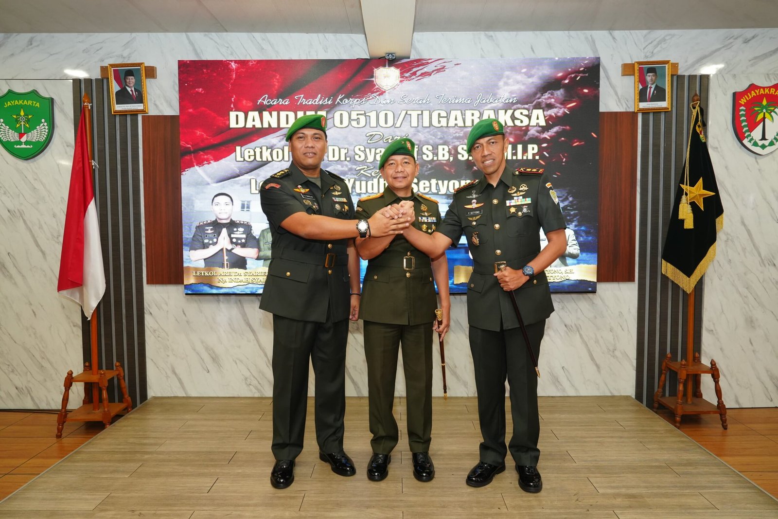 Letkol Inf Yudho S Resmi Nahkodai Kodim 0510/Tigaraksa,TNI Siap Berkerja bersama rakyat