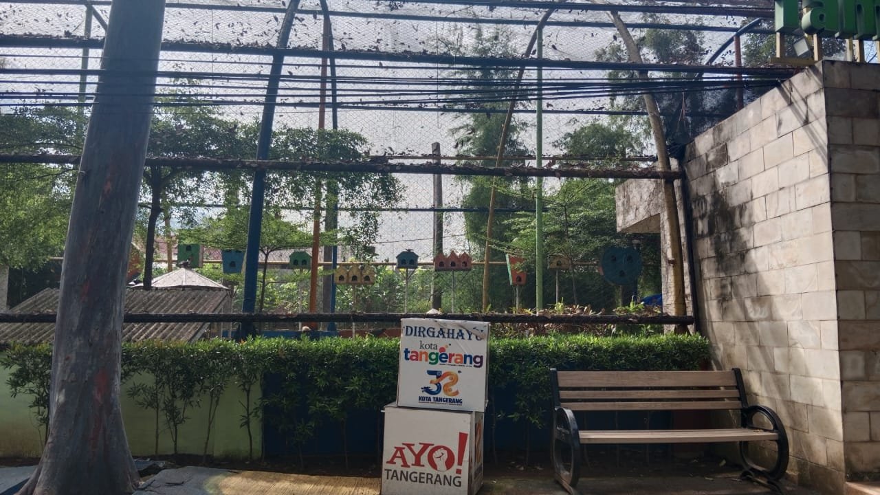 Telan Ratusan Juta, Begini Kondisi Taman Burung Perak  
