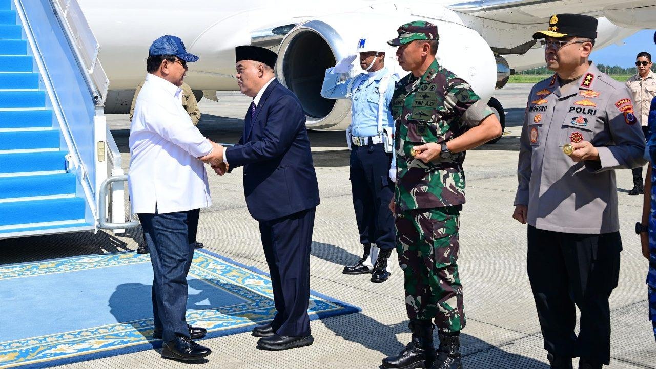 Presiden Prabowo Sambut Presiden Macron di Yogyakarta, Perkuat Kerja Sama Pertahanan Indonesia-Prancis