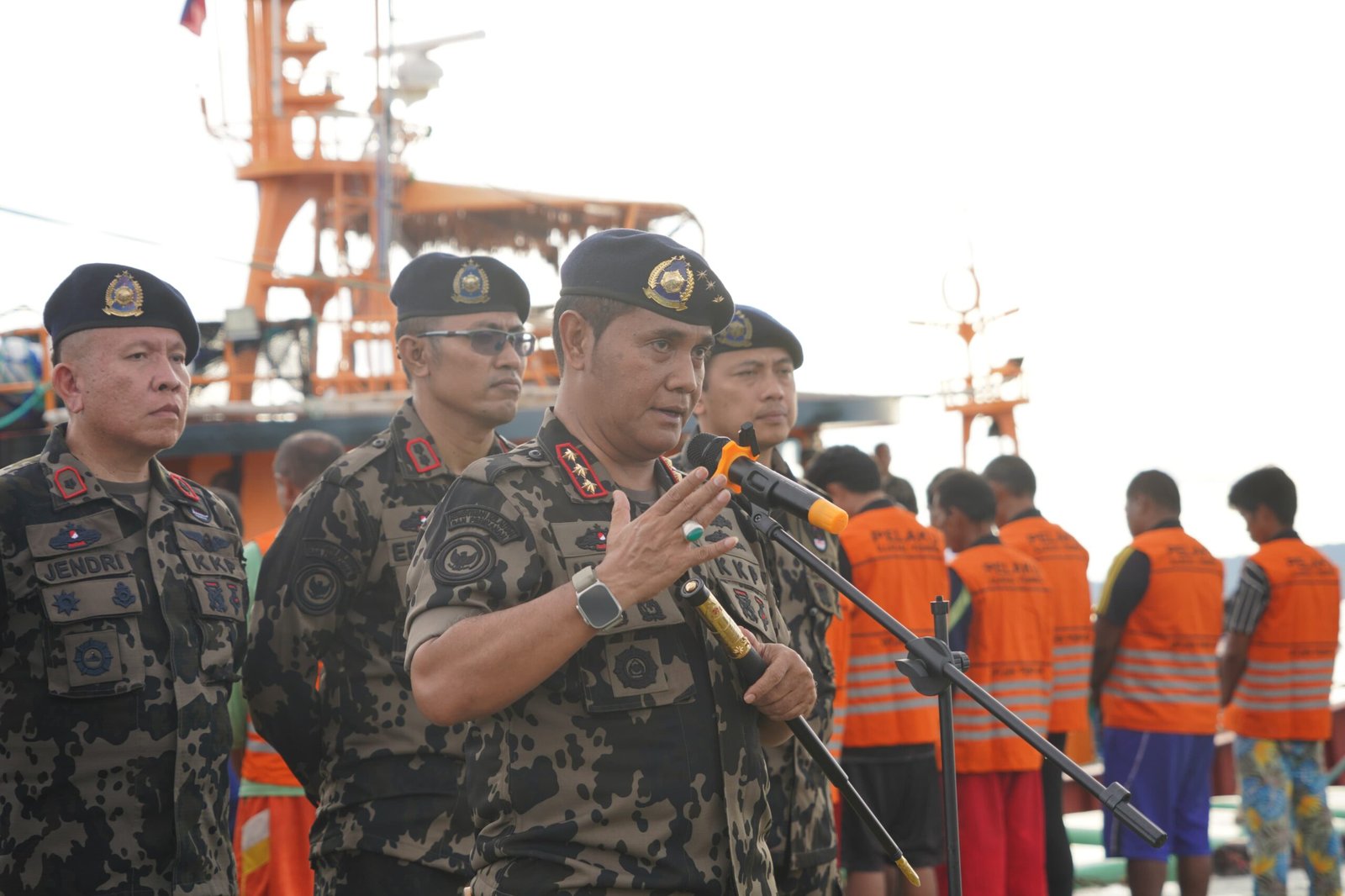 KKP Tangkap 2 Kapal Ikan Ilegal Filipina di Perairan Papua