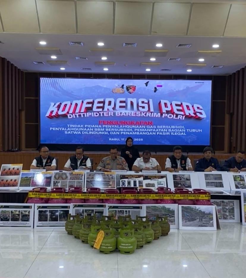 Polri Bongkar Praktik Ilegal Pengoplosan Gas Subsidi, Kerugian Negara Capai Rp7,9 Miliar
