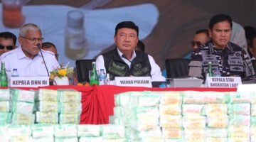 BNN dan Tim Gabungan Musnahkan Hampir 4 Ton Narkotika, Presiden Prabowo: Indonesia Harus Jadi Killing Ground bagi Bandar Narkoba