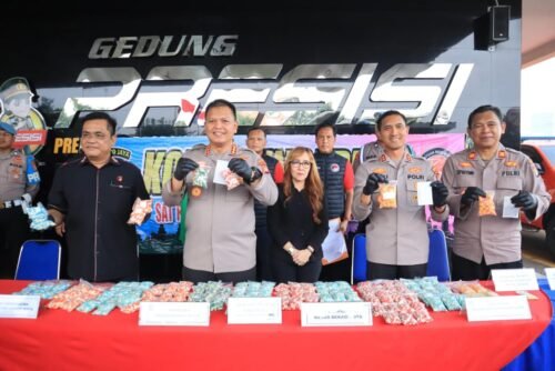 Selamatkan Ribuan Jiwa, Polres Metro Bekasi Kota Berhasil Gagalkan Peredaran Pil Ekstasi dengan Penghasilan hingga Rp 10 Miliar