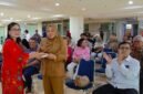 (Kiri) Dirut PT Tristan Bangun Persada Nusantara, Kestimona Sinaga, (tengah) Kabag Hukum Pemkot Jakbar, Hilmy Rosyida, dan (kanan) Ketum PWI Pusat, Hendry Ch Bangun. (Foto: suararealitas.co).