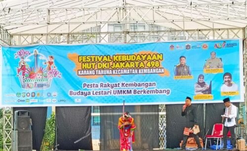 Rayakan HUT ke-498 Jakarta, Puluhan Pelaku UMKM Meriahkan Gelaran Festival Kebudayaan di Kembangan