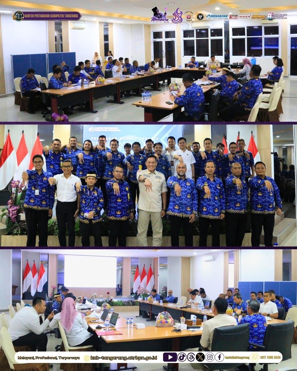Memperkuat Sinergi Pusat dan Daerah dalam Perlindungan Lahan Pertanian: Kunjungan dan Pembinaan oleh Direktur Pengendalian Alih Fungsi Lahan di Kabupaten Tangerang