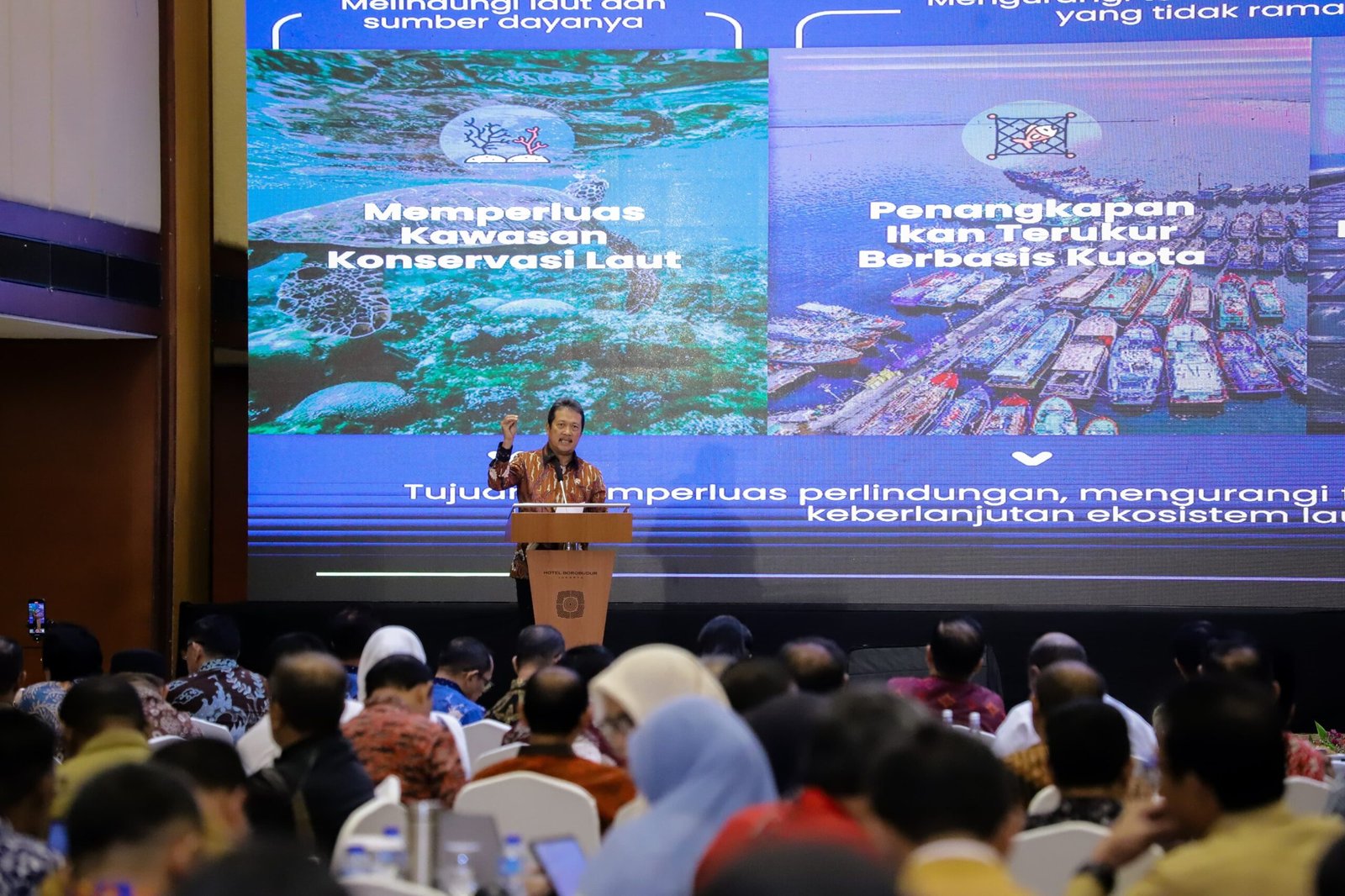 Menteri Trenggono : Perizinan Ruang Laut Harus Mampu Tingkatkan Lapangan Kerja