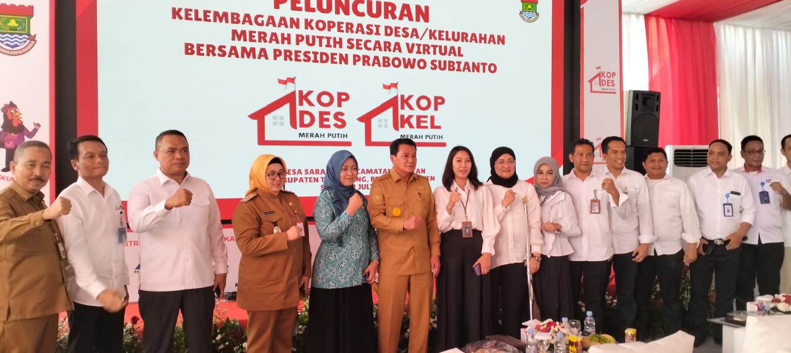 Bupati Resmikan Koperasi Merah Putih Perkuat Roda Ekonomi dan Kemandirian Desa