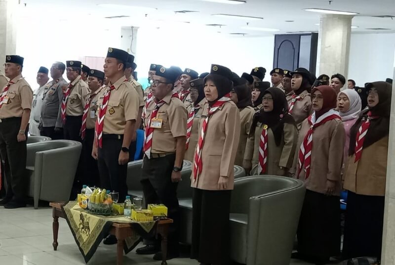 POTRET: Kwarcab Pramuka Jakarta Utara bakal adakan Rakercab. (Foto: suararealitas.co/Kipray).