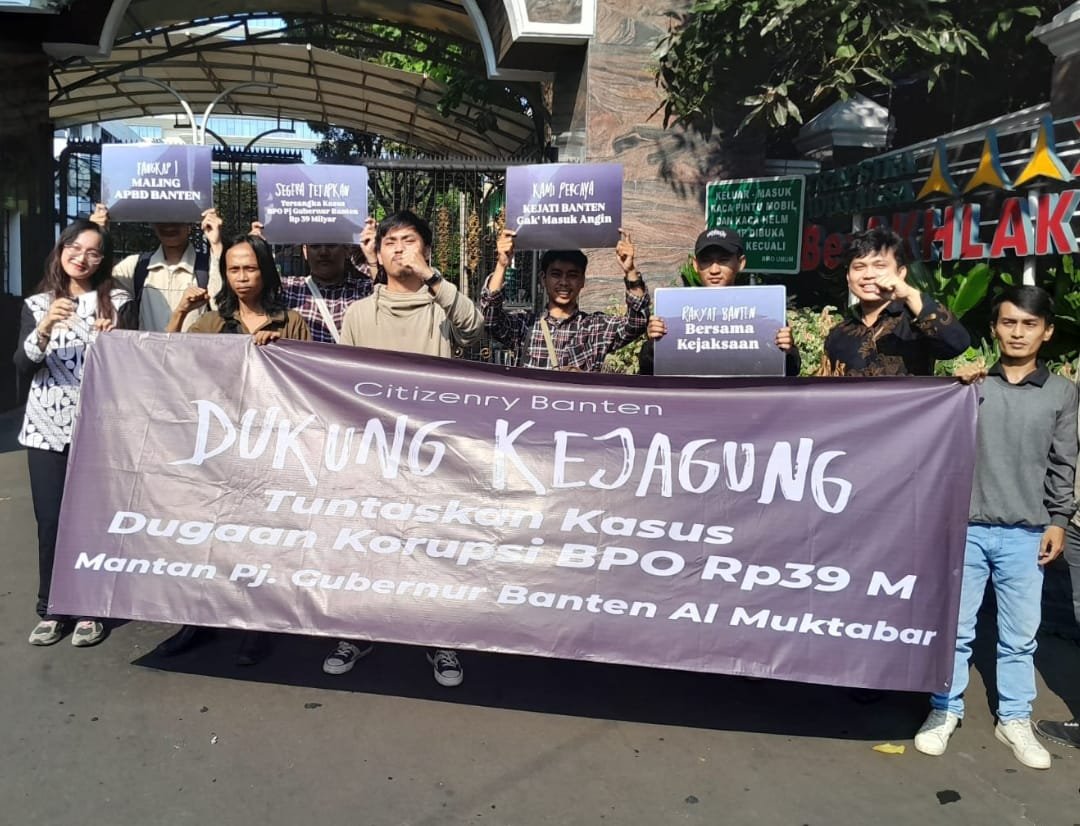 Citizenry Banten Dukung Kejaksaan Tuntaskan Kasus Dugaan Korupsi BPO Rp39 Milyar oleh Mantan Pj Gubernur Banten