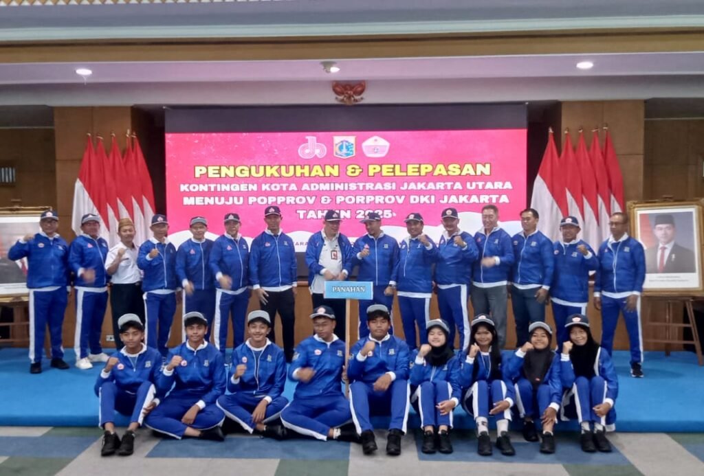 Sekko Jakut Kukuhkan dan Lepas Ratusan Atlet Bertanding di Popprov dan Porprov DKI