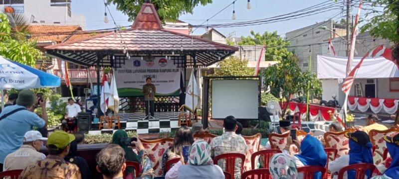 POTRET: pelaksanaan verifikasi program Proklin (Kampung Iklim) dengan kategori tingkat nasional. (Foto: Istimewa).
