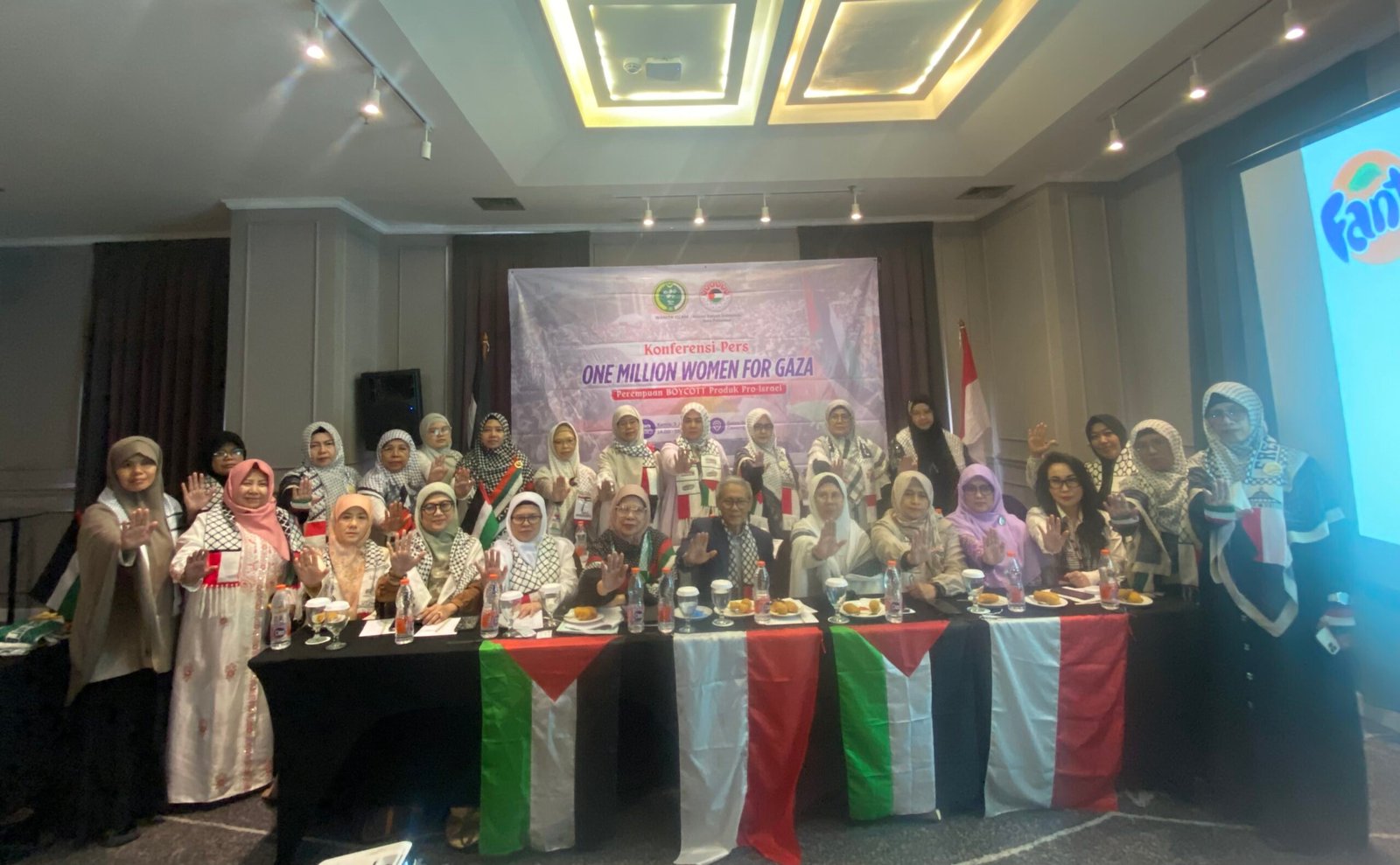 One Million Women for Gaza: Perempuan Indonesia Serukan Boikot Produk Pro-Israel, Dukung Palestina Merdeka