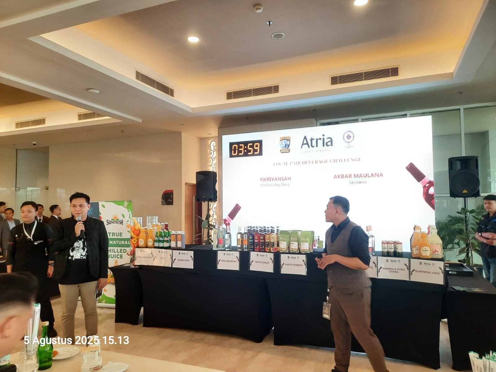 Atria Hotel Gading Serpong Berkolaborasi dengan Banten Beverage Community Adakan Ajang Kompetisi Bartender
