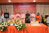 POTRET: Yasarini Lanud Husein Sastranegara saat menggelar syukuran sekaligus merayakan HUT ke-37. (Foto: Istimewa).