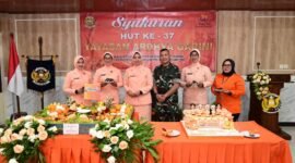 POTRET: Yasarini Lanud Husein Sastranegara saat menggelar syukuran sekaligus merayakan HUT ke-37. (Foto: Istimewa).