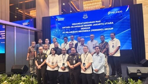 Penguatan Sinergi, Pelindo dan Kejari Jakut Tekan MoU