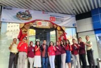 POTRET: Branch Office Jakarta Hayam Wuruk saat menunjukkan partisipasi aktif dalam program nasional DekorAksi BRILiaN. (Foto: Istimewa).