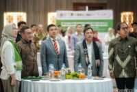 POTRET: peresmian Kongres Perhimpunan Biologi Indonesia (PBI) ke-18 dan International Conference on Biodiversity and Future Biology (ICo-BioFuB). (Foto: Istimewa).