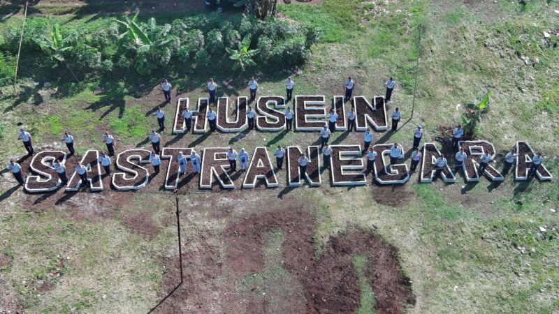 POTRET: saung commando di ketahanan pangan milik Lanud Huseij Sastranegara. (Foto: Istimewa).