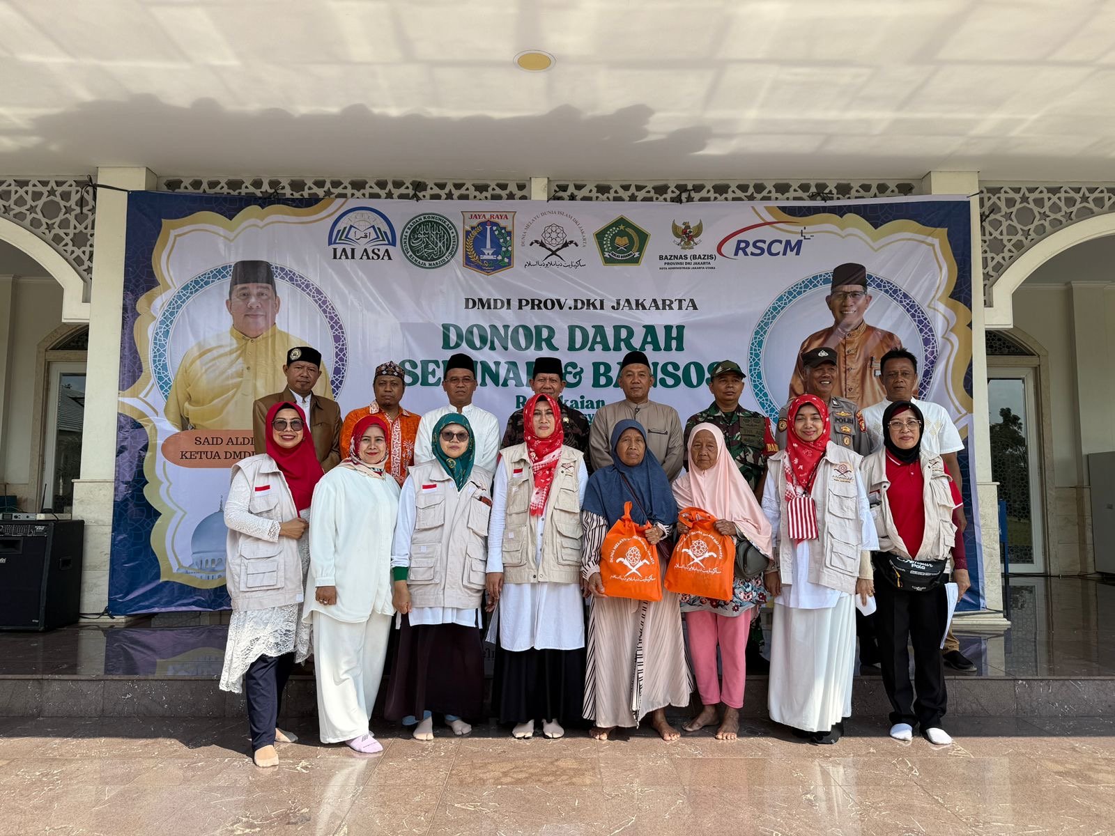 Pra-Konvensyen DMDI Jakarta Gelar Seminar, Donor Darah, dan Bansos