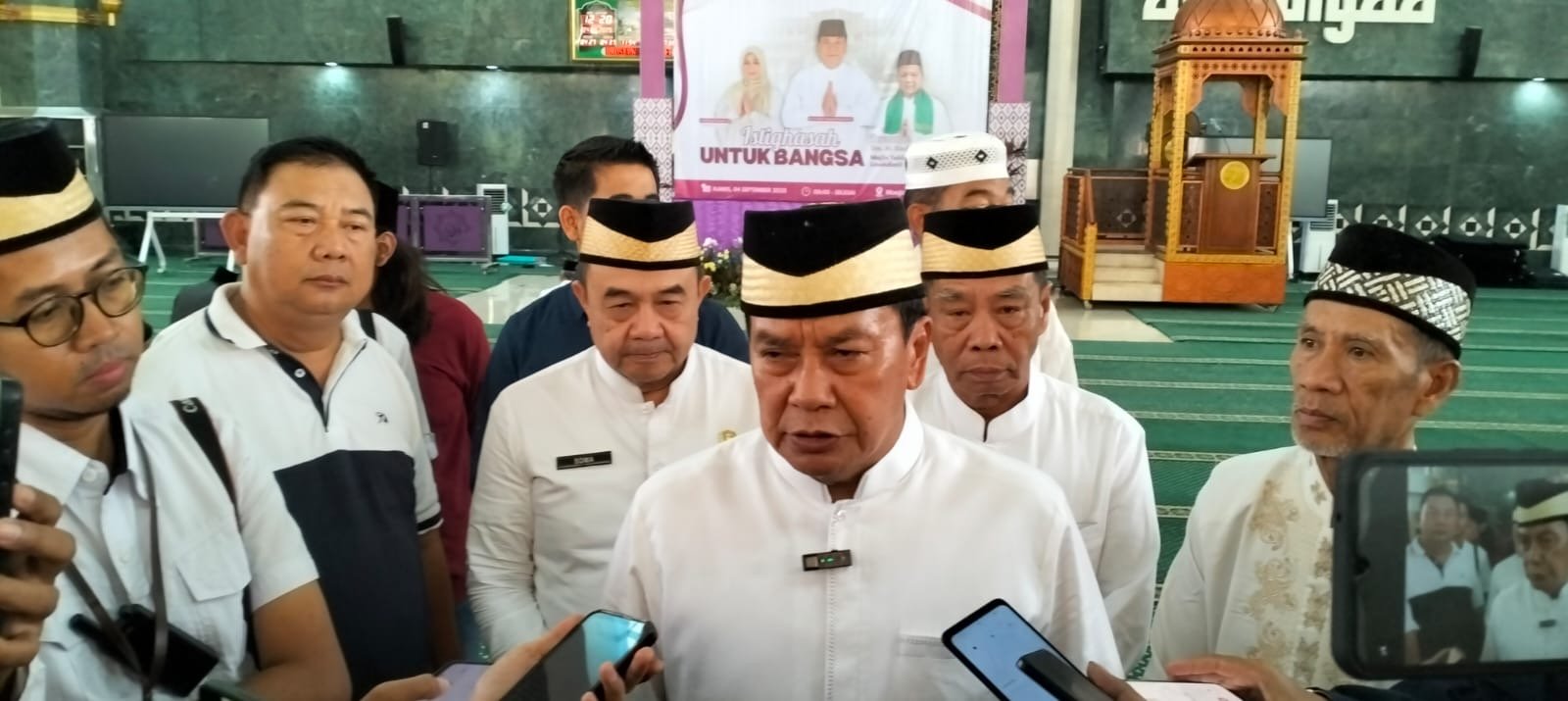 Pemkap Sejuk dan Kondusif, Gelar Istighosah Bersama Elemen Masyarakat