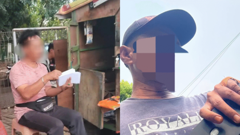 POTRET: bangunan liar berupa warung di area pelataran parkir Satpas SIM Polres Bekasi Kota diduga jadi sarang preman dan calo. (Foto: suararealitas.co)