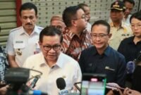 POTRET: Gubernur DKI Jakarta, Pramono Anung  saat blusukan ke Kios Blok M. (Foto: Istimewa)