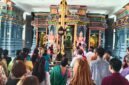 POTRET: Umat Hindu saat menggelar doa kebangsaan di Murugan Temple untuk Perdamaian Indonesia. (Foto: suararealitas.co).