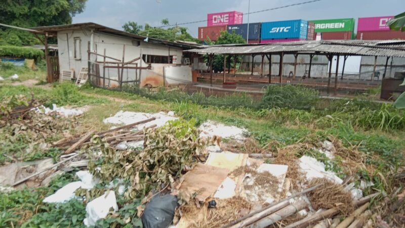 POTRET: lahan milik Distamhut DKI Jakarta yang dikomersilkan atau beralih fungsi jadi bisnis pemancingan ikan ilegal. (Foto: Ekslusif suararealitas.co)