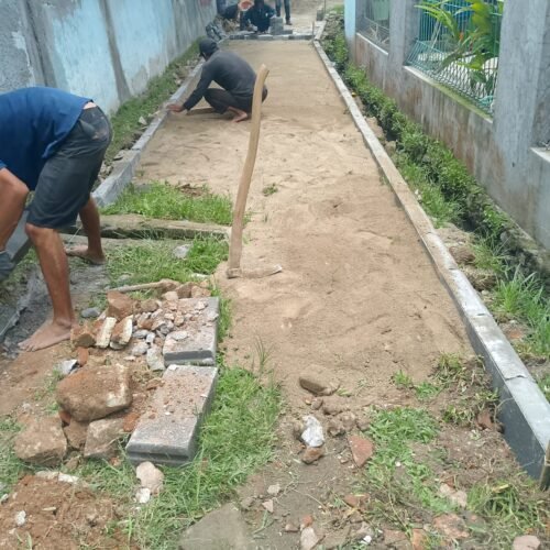 CV Karaton Mega Karya Diduga Kuat Korupsi Program PSU Kampung Cinangerang, Pasir Limus