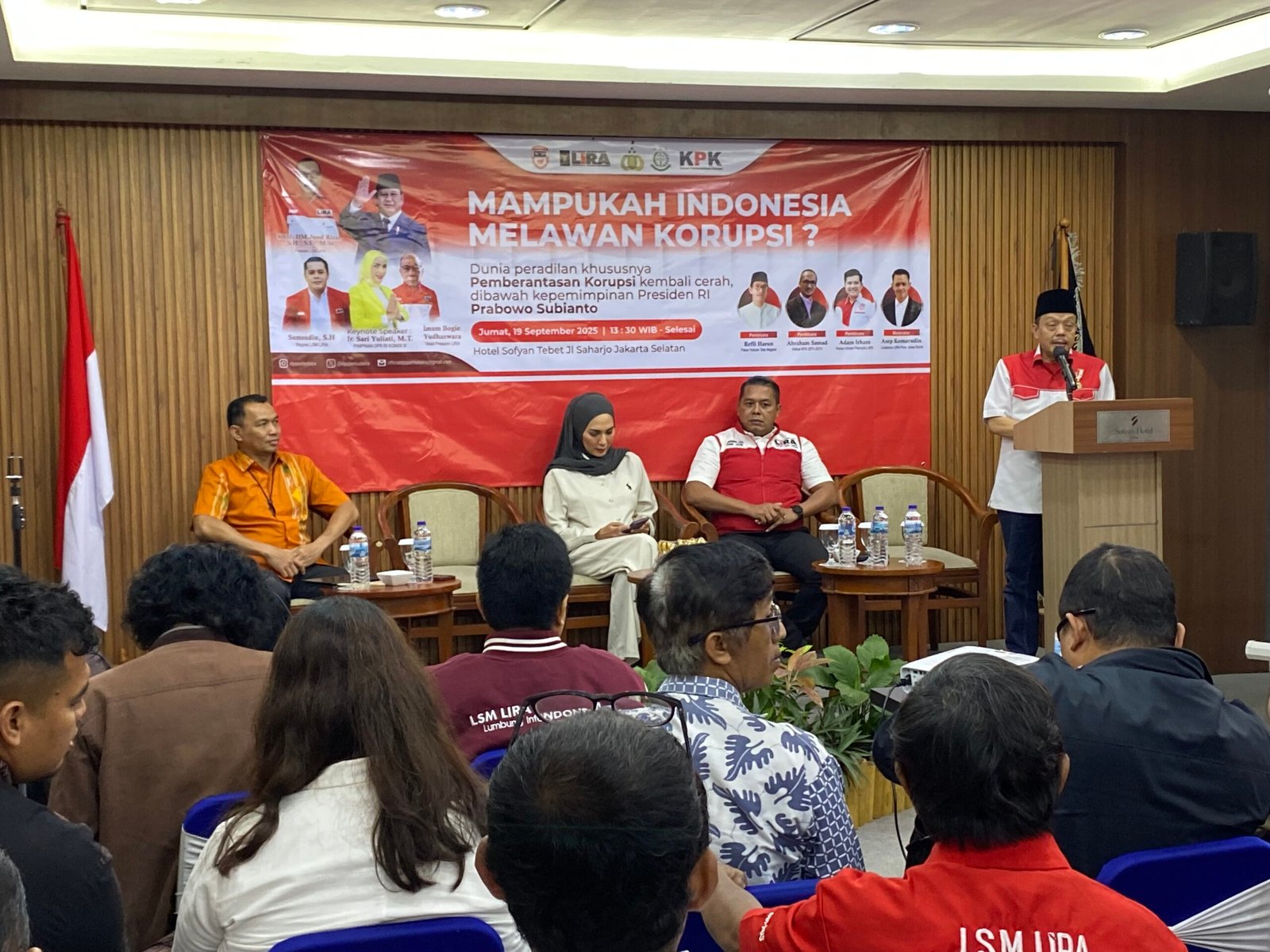 Diskusi LIRA: Indonesia Harus Mampu Lawan Korupsi Sistemik