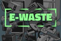 ILUSTRASI: E-waste rumah tangga. (Foto: Dok. Depositphotos/Ist)