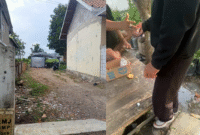 POTRET: (kiri) salah satu tempat transaksi Pil Koplo milik Baron dan (kanan) para pengedar dengan leluasa menjajakan ke para pelajar. (Foto: Ekslusif suararealitas.co/MasDo).