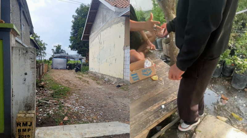 POTRET: (kiri) salah satu tempat transaksi Pil Koplo milik Baron dan (kanan) para pengedar dengan leluasa menjajakan ke para pelajar. (Foto: Ekslusif suararealitas.co/MasDo).