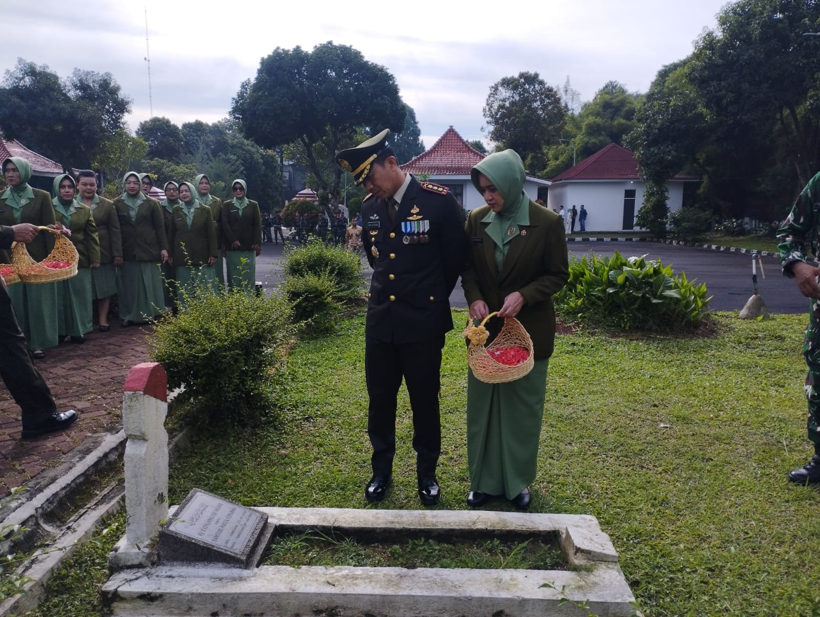 Ziarah Tabur Bunga HUT TNI ke-80 di Tangsel, Peringatan Penuh Makna