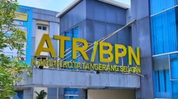 ILUSTRASI: Kantor Pertanahan Tangerang Selatan. (Foto: Istimewa)