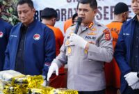 POTRET: Polda Jawa Barat berhasil ungkap jaringan golden triangle. (Foto: Istimewa).