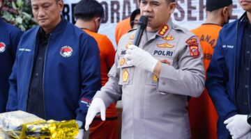 POTRET: Polda Jawa Barat berhasil ungkap jaringan golden triangle. (Foto: Istimewa).