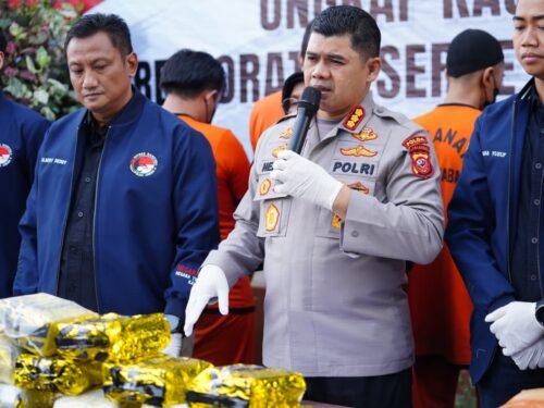 Jaringan Golden Triangle Terbongkar, Polda Jabar Sita Puluhan Kilogram Narkoba dan Senpi ‎