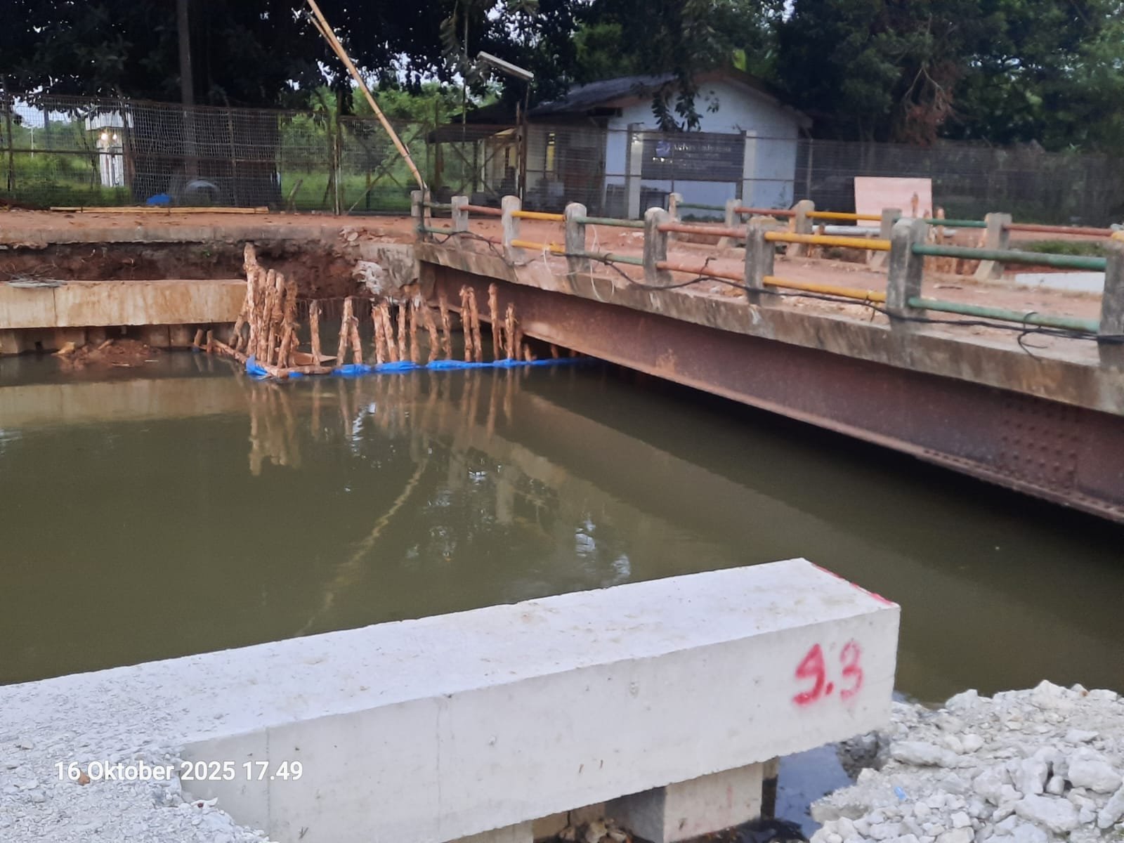 PWHI Pertanyakan Proyek Rehabilitasi Irigasi Cisadane