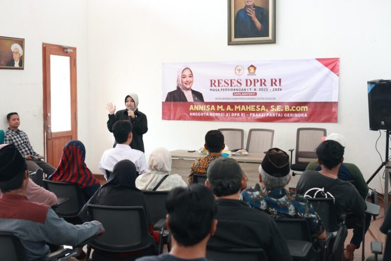 Annisa Mahesa menegaskan pentingnya penyaluran berbagai program bantuan pemerintah agar lebih tepat sasaran dan benar-benar dirasakan oleh masyarakat yang membutuhkan. Hal ini disampaikan dalam kegiatan reses Anggota DPR RI yang digelar bersama warga di wilayah kecamatan Pabuaran, Kabupaten Serang