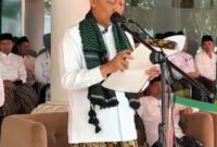 Amrullah Kakanwil Kamenag Provinsi Banten.Menurutnya, Hari Santri tahun 2025 adalah hari santri yang istimewa. tahun ini adalah tepat satu dekade, 10 tahun peringatan Hari Santri sejak pertama kali ditetapkan oleh pemerintah pada tahun 2015.