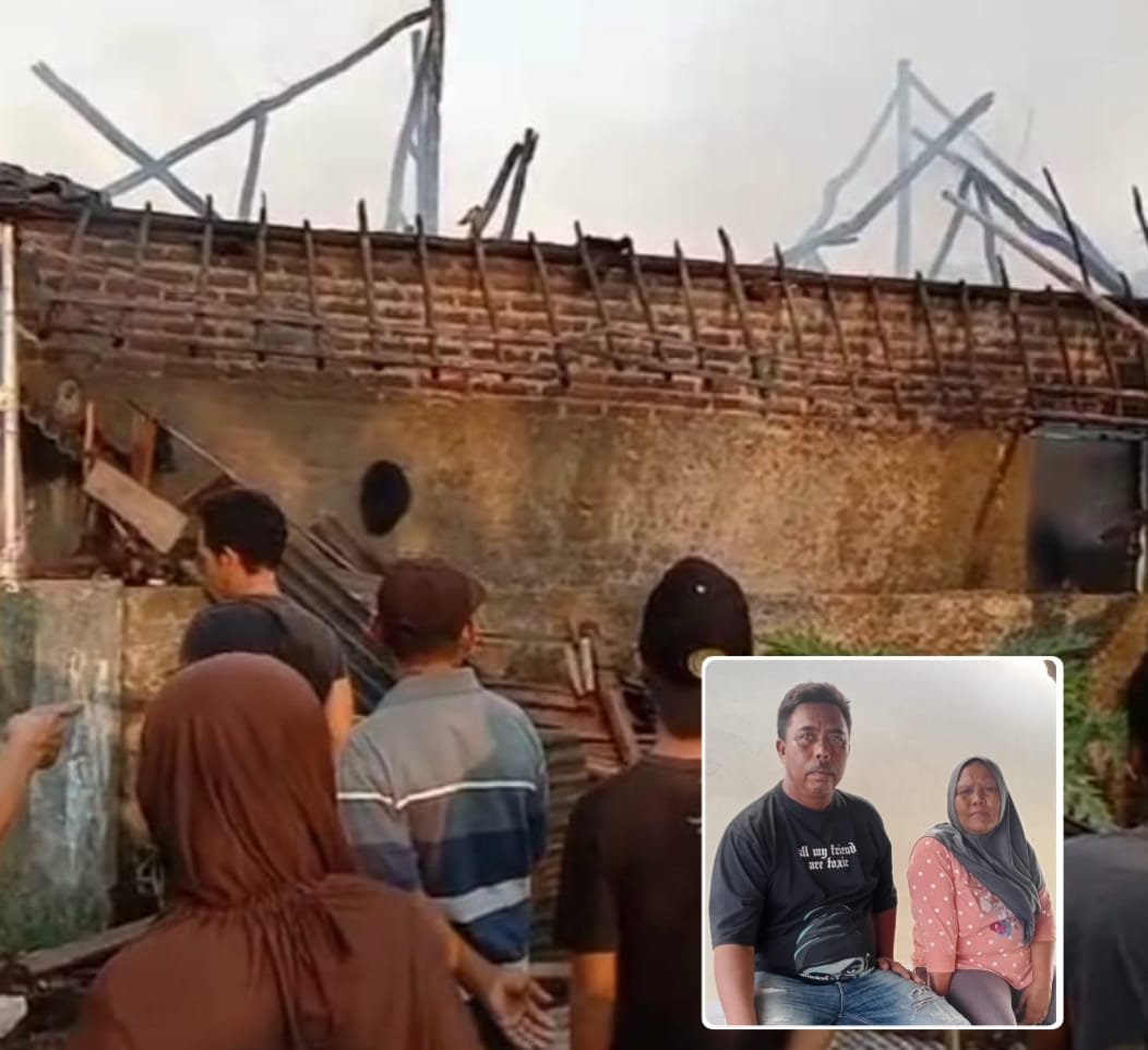 Rumah Warga Banjar Cirebon Hangus Akibat Korsleting, Bantuan PLN dan Perkim Tak Kunjung Datang!