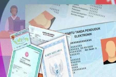 ILUSTRASI: pemalsuan atau rekayasa data dokumen kependudukan. (Foto: RRI.co.id/Ist)
