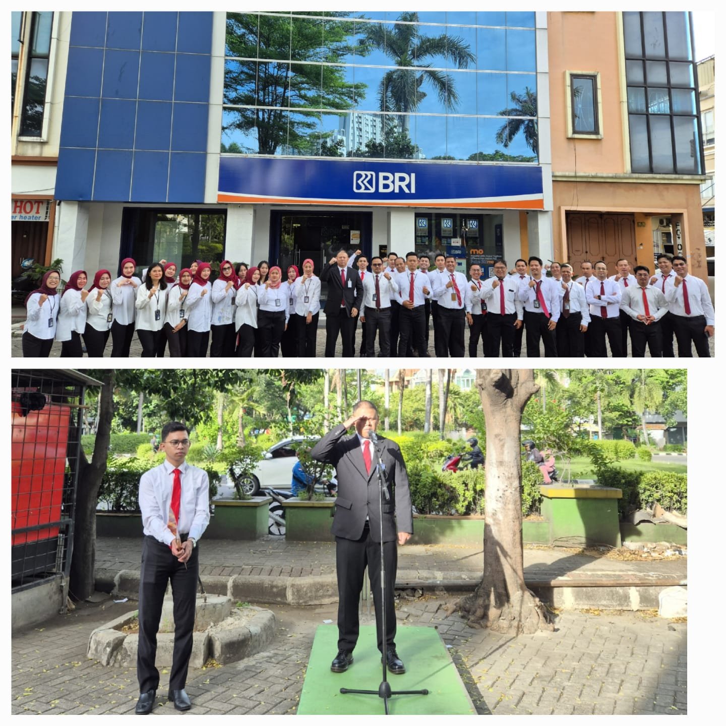 BRI BO Kalideres Peringati Hari Pahlawan Melalui Upacara dan Penguatan Nilai Kepahlawanan di Tempat Kerja