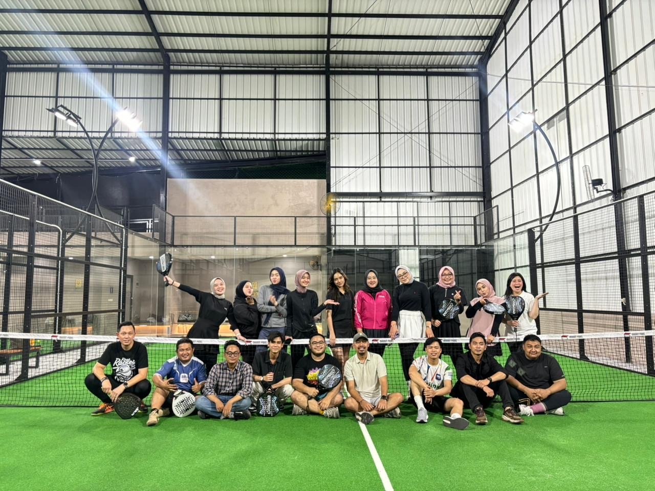 BRI Tangerang City Dorong Work-Life Balance Lewat Olahraga Padel