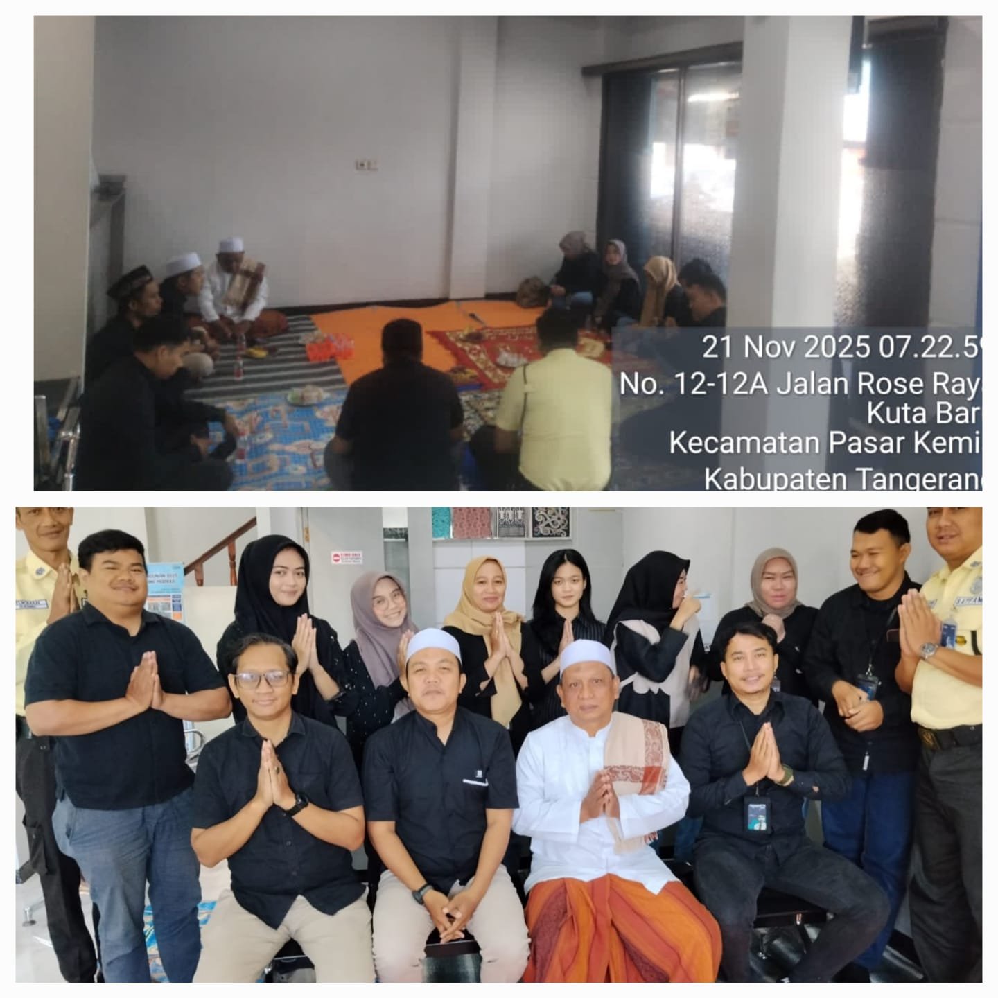 Bank BRI Unit Kutabumi Gelar Pengajian Bersama untuk Tingkatkan Ketakwaan dan Kebersamaan Pekerja