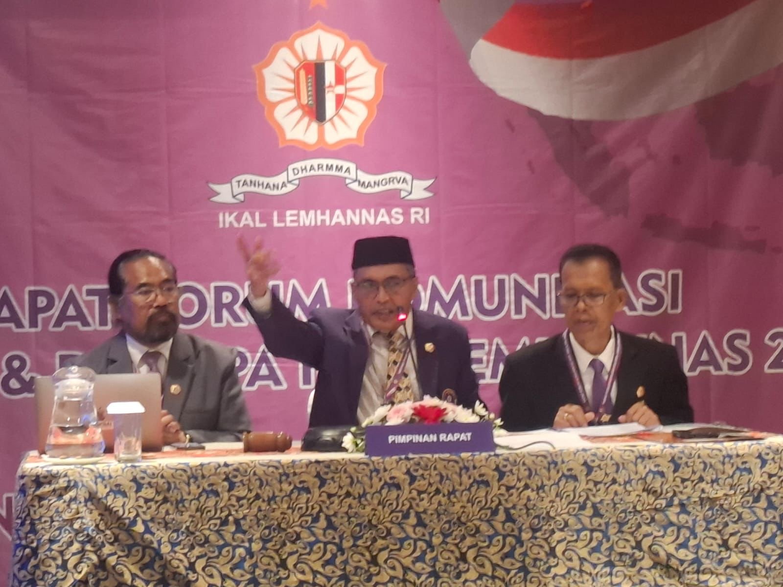 Rapat Koordinasi  Forum Komunikasi DPD- DPD dan DPA—DPA Ikal Lemhanas RI