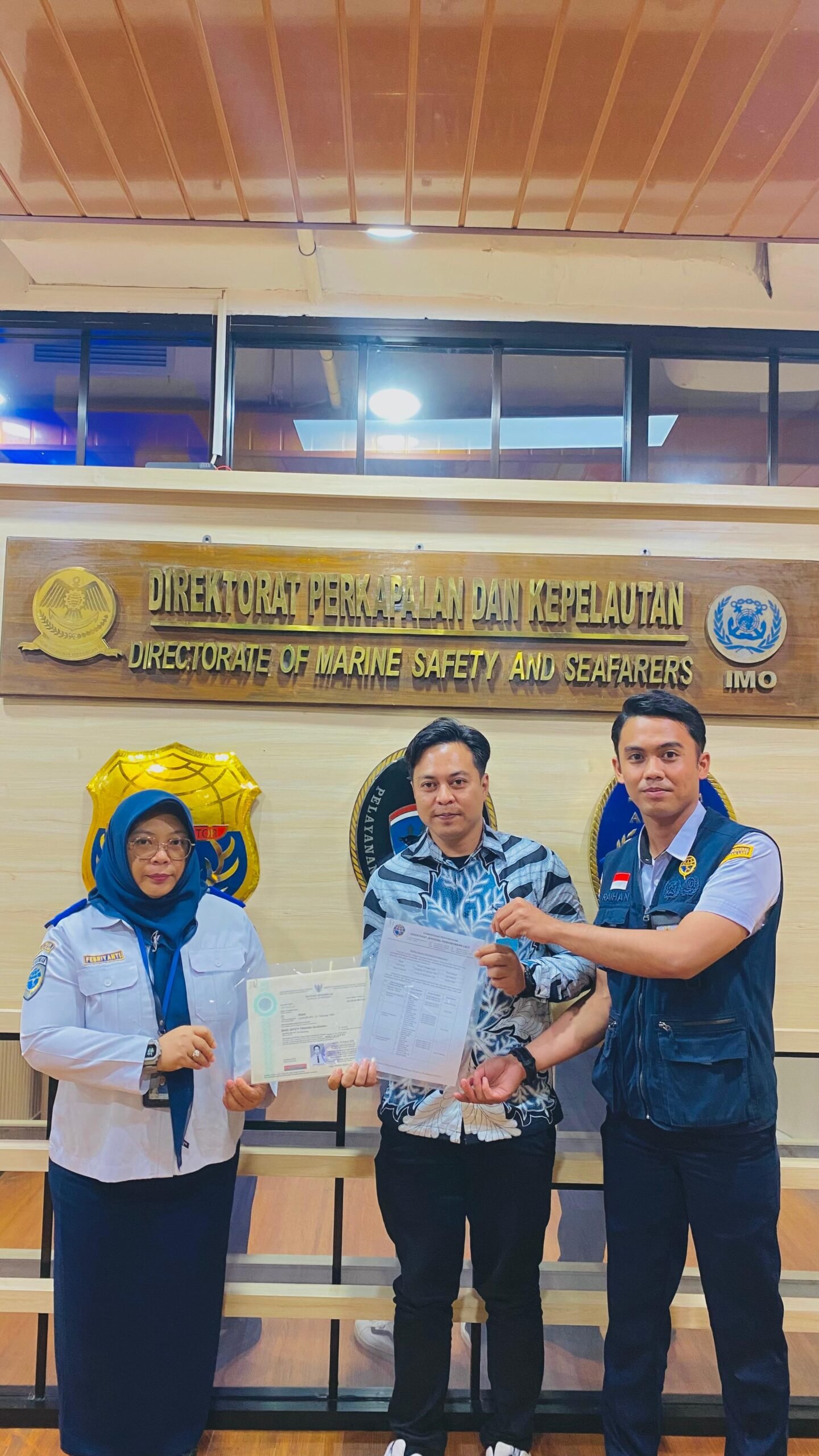 Kemenhub Fasilitasi Penerbitan Kembali Dokumen Sertifikat Pelaut yang Terkena Musibah
